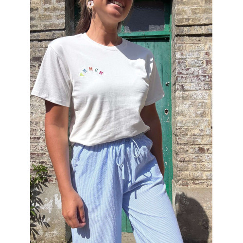 tee shirt mommy fluo et26