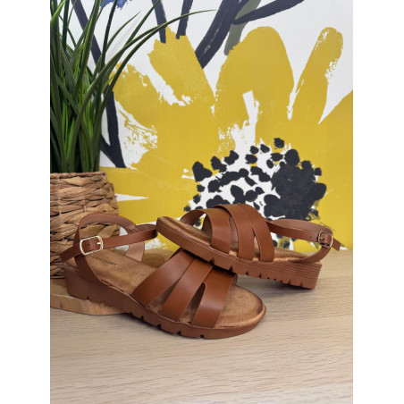 sandales fraisa camel et26