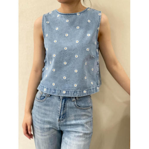 top jeans marguerites et26