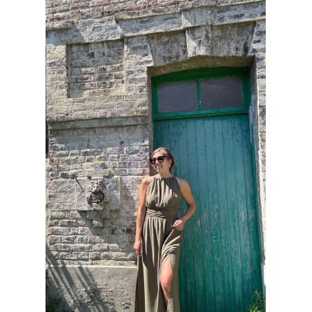 robe longue maxine kaki et26