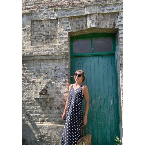robe poity bleu et26