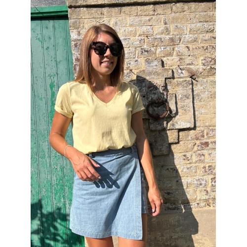 tee shirt armelle jaune et26