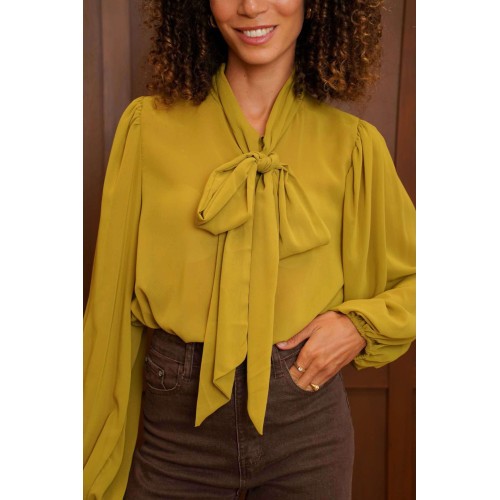 blouse raphael olive hiv26