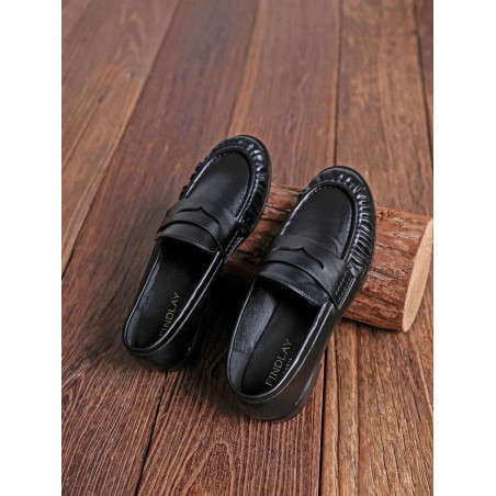mocassins romy noir at26