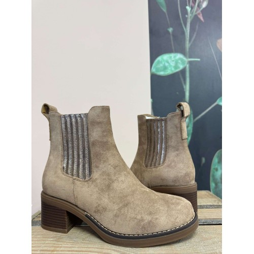 bottines nina beige at26
