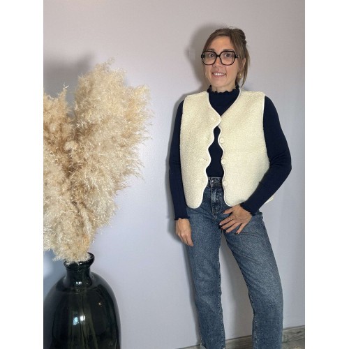 veste sm cleo ecru at26
