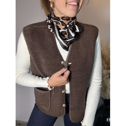 veste sm lilian choco at26