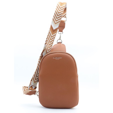 sac banane droit gaston camel at26