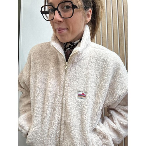 veste zip mathilda ecru at26