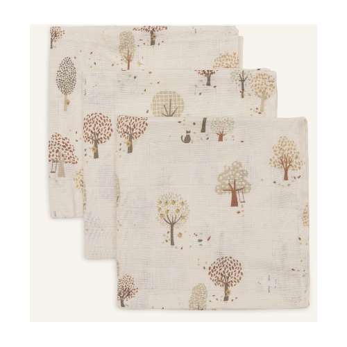 lot de 3 serviettes gaz de...