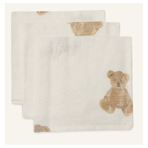 lot de 3 serviettes gaz de...