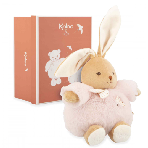 Peluche lapin patapouf rose...