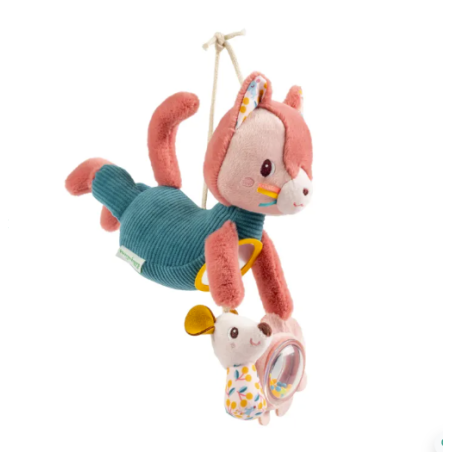 Peluche chat a suspendre - Jeanne acti nomade