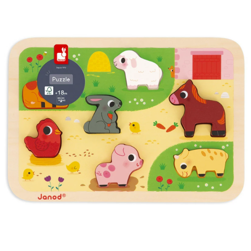 Chunky Puzzle à la Ferme