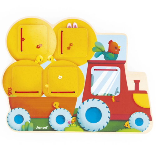Cache Cache Tracteur - Ferme