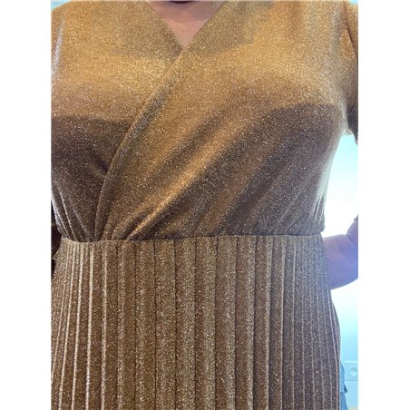 ROBE LONGUE BT ANNA CAMEL