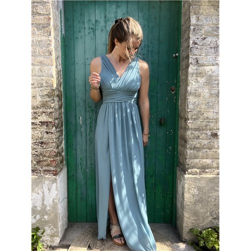 robe longue mylene bleu jeans