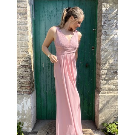 ROBE ROSE LYNA LONGUE
