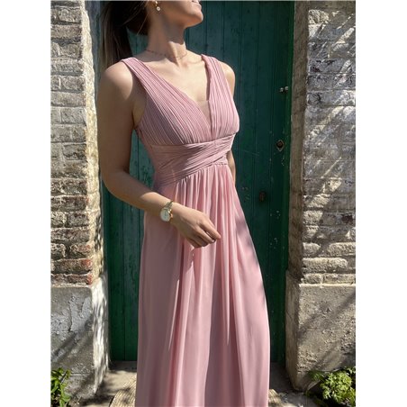 ROBE ROSE LYNA LONGUE